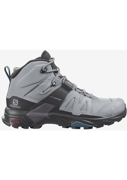 X Ultra Mid 4 Gore-Tex Kadın Outdoor Botu - Açık Gri
