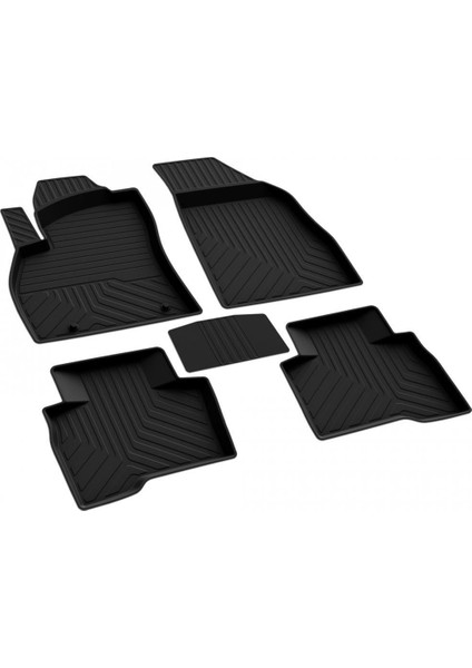 Fıat Fıorıno 2008-2024 Model Yılları Için Uyumlu Yeo 4d Havuzlu Paspas Takımı