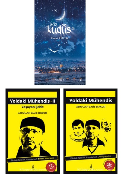 Söz Kudüs’te - Yoldaki Mühendis 3 Kitap