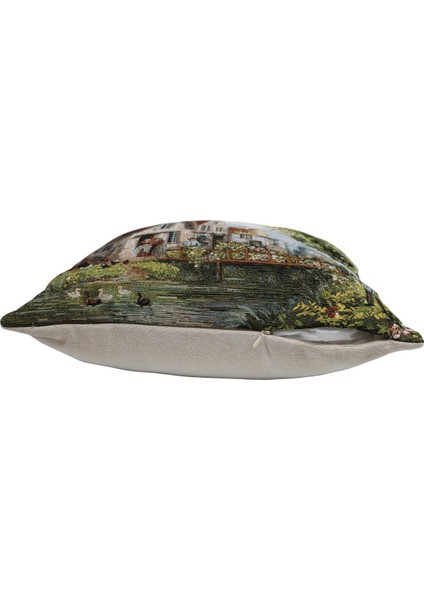 Belıeve Terra Jakarlı Dokuma Goblen Dekoratif Ev Manzaralı Kırlent 45*45 fiyatları