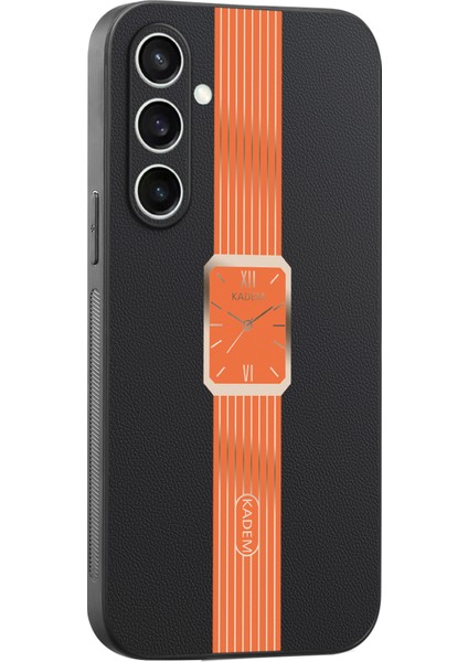 Samsung Galaxy S24 Fe Deri+Tpu+Akrilik Çizilmez Telefon Kılıfı (Yurt Dışından)