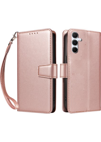 Samsung Galaxy S24 Plus Rfıd Engelleme Pu Deri Cüzdan Askılı Flip Telefon Kapağı (Yurt Dışından)