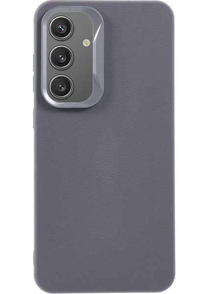 Samsung Galaxy S24 Fe Deri Dokulu Tpu Darbeye Dayanıklı Telefon Kapağı (Yurt Dışından)