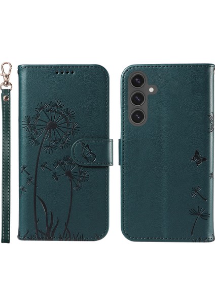 Samsung Galaxy S24 Fe Deri Cüzdan Telefon Kılıfı (Yurt Dışından)
