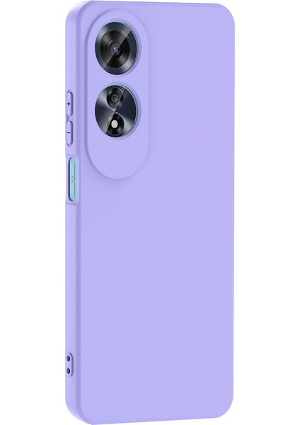 Oppo A60 Uyumlu Mara Lansman Kapak-Lila