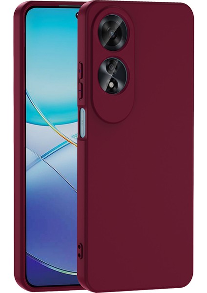 Oppo A60 Uyumlu Mara Lansman Kapak-Koyu Mor