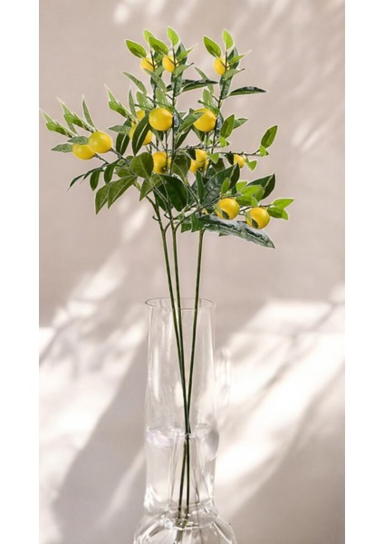 Yapay Limon Ağacı Dalı 94 cm (1 Adet)