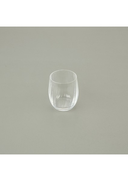 Sarah Kristal Optik Su Bardağı - Şeffaf - 300 ml