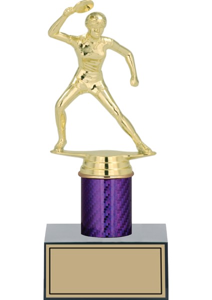 Masa Tenisi Kadın Figürlü Kupa Takımı-Ödül Kupası-Turnuva Kupası-Kupa Seti 3'lü Takım fırsatları