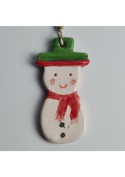 El Yapımı Seramik Yılbaşı Süsü fiyatları