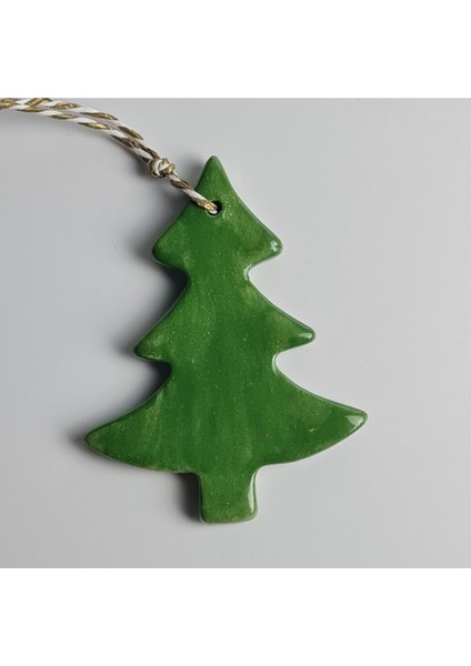 El Yapımı Seramik Yılbaşı Süsü modelleri