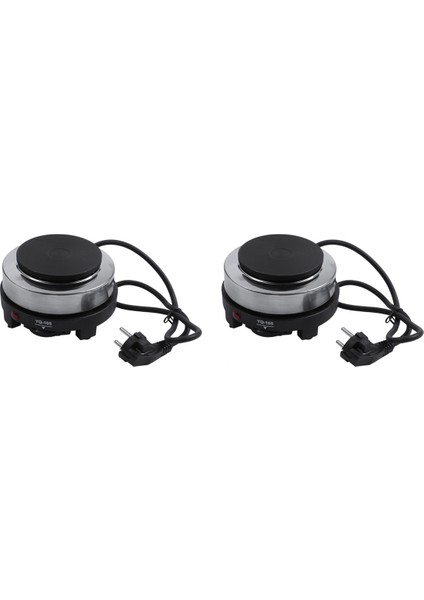 2x 500 W Mini Elektrikli Isıtıcı Soba Sıcak Ocak Plaka Süt Su Kahve Isıtma Fırını Ab Tak (Yurt Dışından)