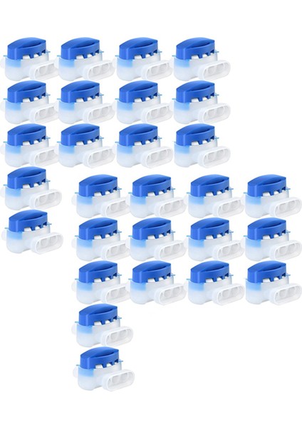 30X Robotik Çim Biçme Makinesi Kablo Konektörü, Robotik Çim Biçme Makineleri Için Su Geçirmez, Jel Dolgulu Konektör (Yurt Dışından)