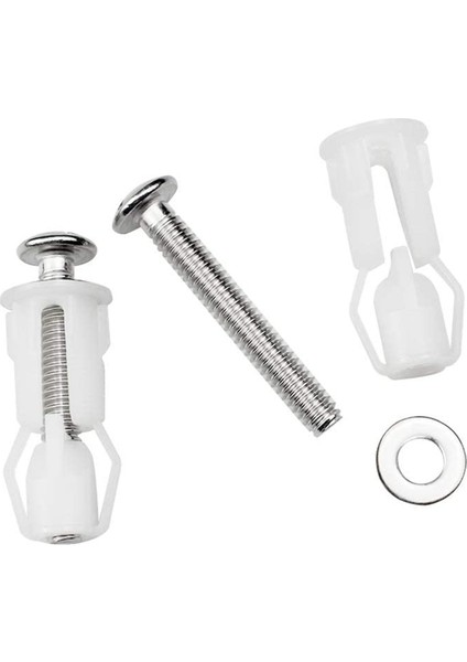 3x Klozet Vidaları ve Klozet Kapağı Vidaları Paslanmaz Çelik Üst Sabitleme Menteşeleri Vidaları, Klozet Kapağı Yedek Parçaları Için (Yurt Dışından) fırsatları