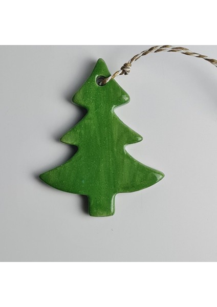 El Yapımı Seramik Yılbaşı Süsü fırsatları