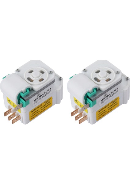 Buzdolabı Parçaları Için 2x Mekanik Buz Çözme Zamanlayıcısı TMDE706SC Buzdolabı Buz Çözme Zamanlayıcısı (Yurt Dışından)