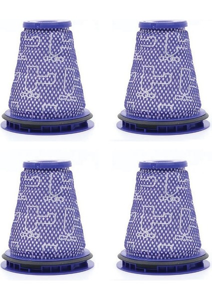 4 Adet Hepa Filtre Büyük Top CY18 CY22 CY23 CY24 CY25 DY75 DY77 DY78 Elektrikli Süpürge Ön Filtre Değiştirme (Yurt Dışından)