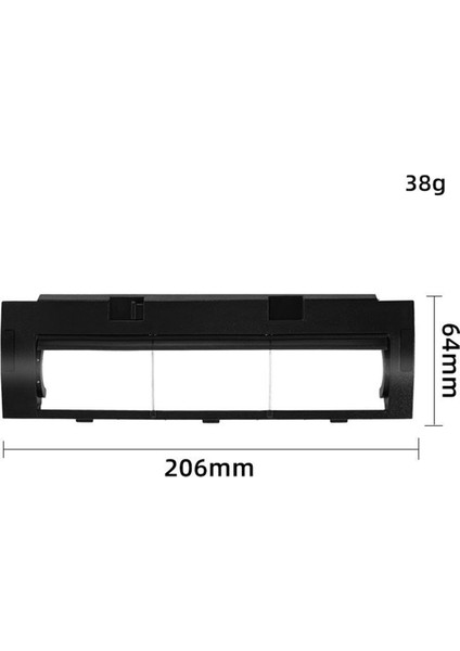 M7 Pro M7 Max M8 Pro/eve Plus/s9 Robotlu Süpürge Aksesuarları Için 2x Rulo Fırça Kapağı (Yurt Dışından)