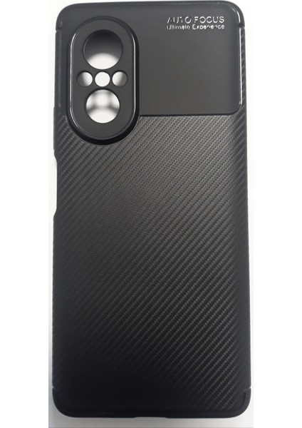 Huaweı Nova 9se Karbon Görünümlü Dayanıklı Şık Lüx Silikon Kılıf