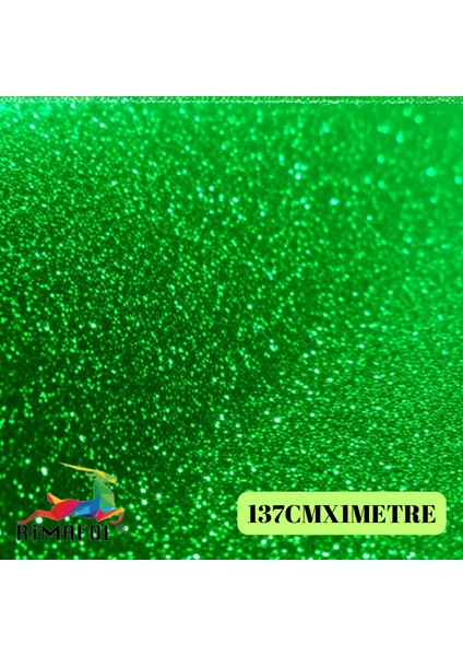 Rimafol Simli Yeşil Dekoratif Folyo 137CMX1METRE fırsatları