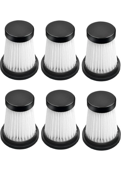 Talent K12, K12 Pro, K13 Akülü El Elektrikli Süpürge Süpürme Süpürgesi Için 6pcs Hepa Filtre (Yurt Dışından)