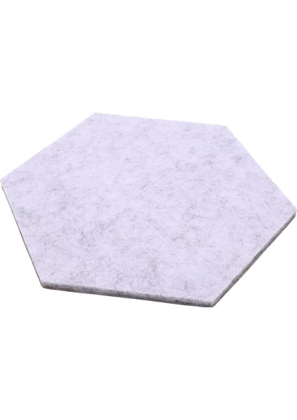 Talent 5 Adet/takım Altıgen Keçe Kurulu Altıgen Keçe Duvar Sticker Çok Fonksiyonlu 3D Dekoratif Ev Mesaj Panosu Kendinden Yapışkanlı Çocuk Odası Süpürgelik Gri Sarı Serisi (Yurt Dışından) fırsatları