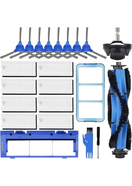 Talent Yedek Ana Fırça Yan Fırça Hepa Filtre 11S 15C 30C 35C Robotlar Elektrikli Süpürge Aksesuarları Için Uyumlu (Yurt Dışından)