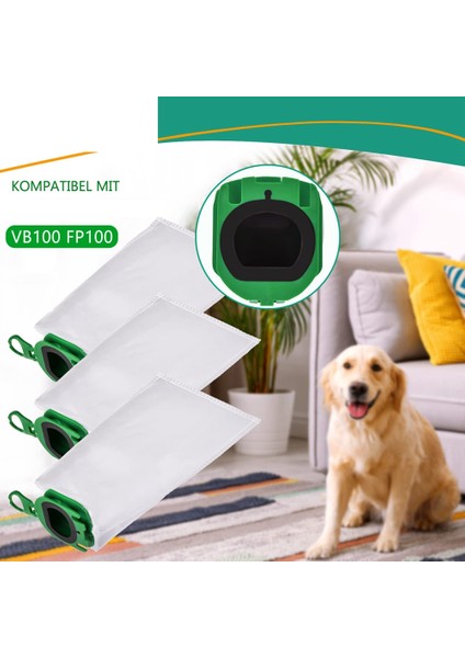 Talent VB100 FP100 Elektrikli Süpürge Aksesuarları Için Uyumlu Yedek Parçalar Toz Torbası Elektrikli Süpürge Torbaları A (Yurt Dışından) fiyatları