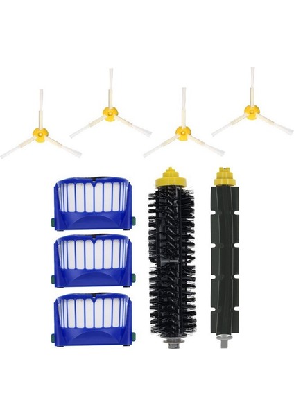 Talent 610 620 630 650 680 ve 500 Serisi 595 552 564 Elektrikli Süpürge Için Ana Fırça Yan Fırça Filtresinin Değiştirilmesi (Yurt Dışından)