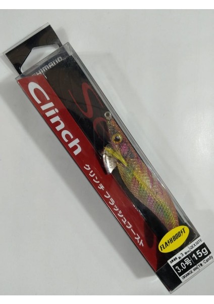 Shımano Sephia Clinch Flashboost 3.0 / 15 gr Kalamar Zokası - Orange
