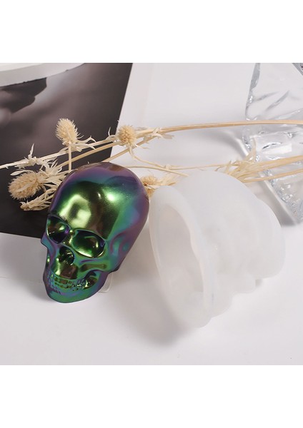 Epoksi Reçine Silikon Kalıp Taş Tozu Kuru Kafa Mum Kalıbı fırsatları