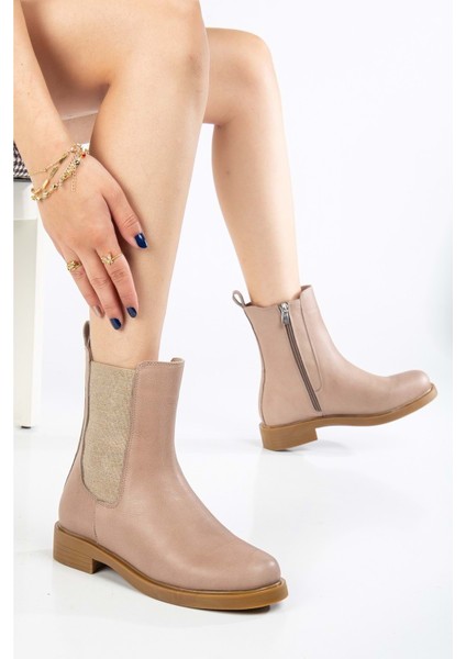 Kadın Lastikli Rahat Bot - Taş