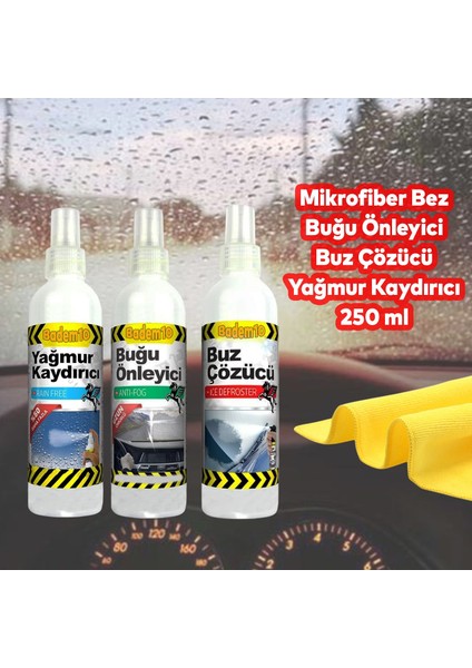 Kış Bakım 4'lü Set Otomobil Araba Araç Kar Cam Ayna Buğu Önleyici Yağmur Kaydırıcı Buz Çözücü Bez fiyatları