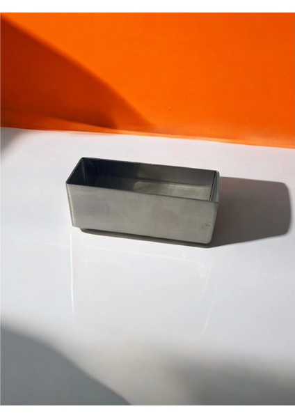 Parfe / Tart Kalıbı Dikdörtgen 12 cm x 4 cm H: 4 cm