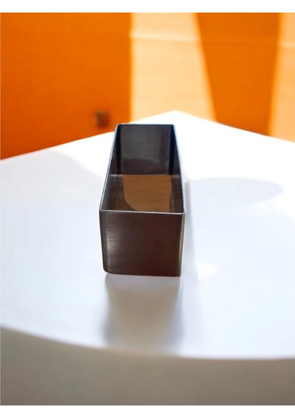 Parfe / Tart Kalıbı Dikdörtgen 12 cm x 4 cm H: 4 cm