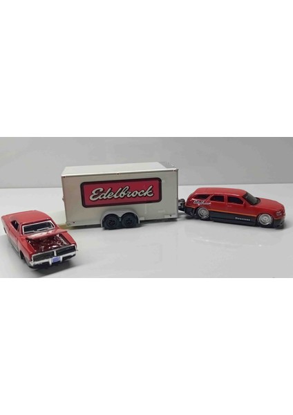 1:64 Ölçek Dodge Set 3 Lü. modelleri