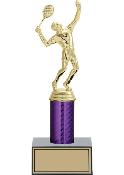 Tenis Erkek Figürlü Kupa-Okul Kupası-Ödül Kupası-Turnuva Kupası 27 cm