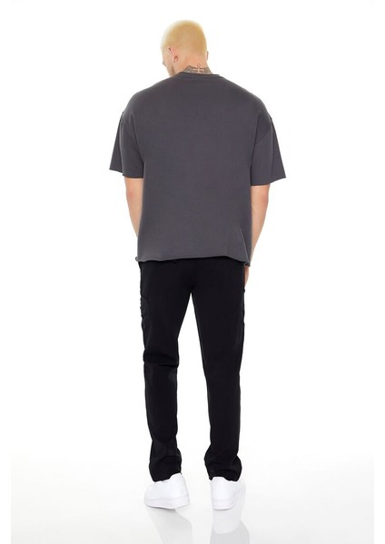 Slim-Fit Ipli Kargo Pantolon fırsatları