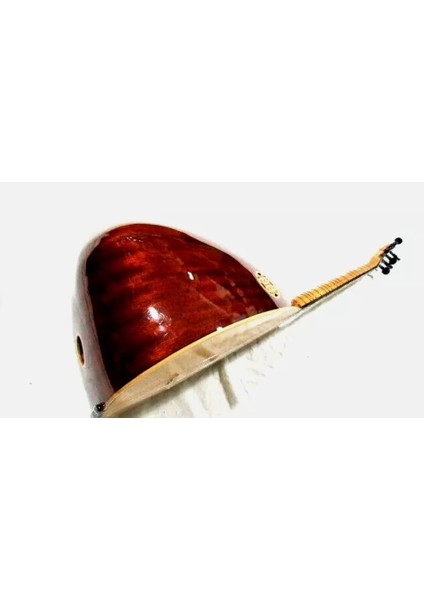 Kısa Sap Mahogani Tekne 40 cm Tekne Saz Bağlama