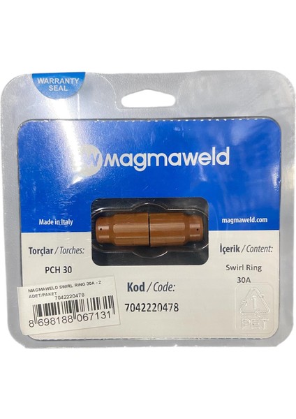Minicut Swirl Ring 30A Plazma Sarf Malzeme - 1 Adet fırsatları
