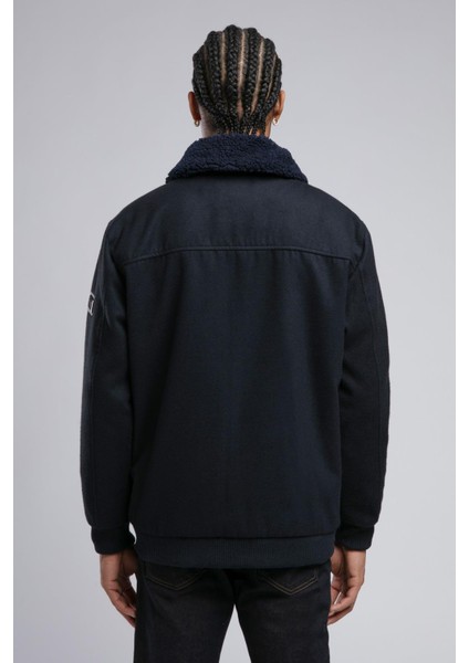 Bert Erkek Mont Lacivert modelleri