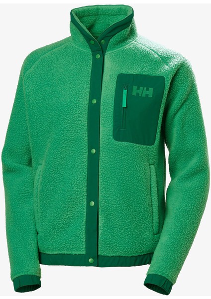 Helly Hansen W Imperial Pile Snap Kadın Yeşil Polar 63372-405