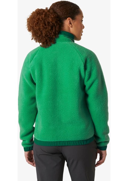 Helly Hansen W Imperial Pile Snap Kadın Yeşil Polar 63372-405