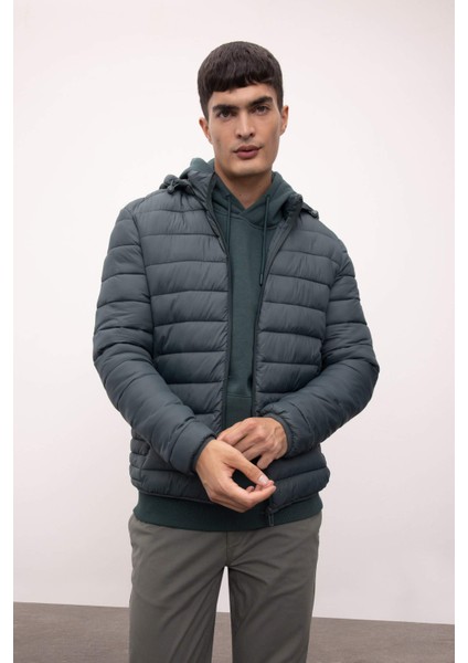 Koyu Yeşil Erkek Mont N4661AZ/GN1019 fırsatları