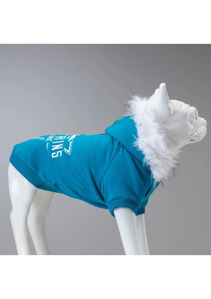 Jacks Dog Cafe Mountains Kedi Köpek Sweatshirt Mavi Beden 4
