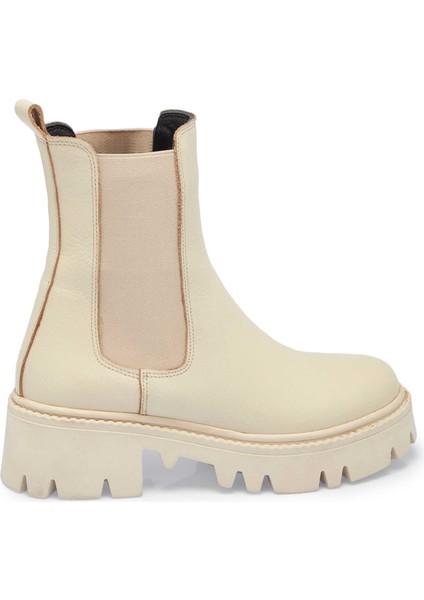 Bej Deri Kadın Casual Bot - K24K1BT67622-B19 modelleri