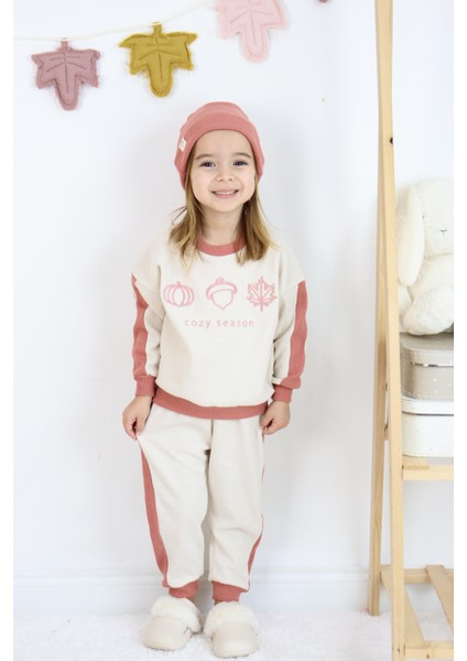 Cozy Nakış Baskılı 3lü Takım