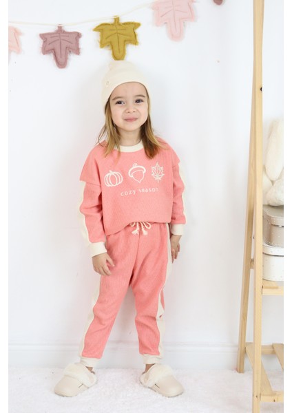 Cozy Nakış Baskılı 3lü Takım