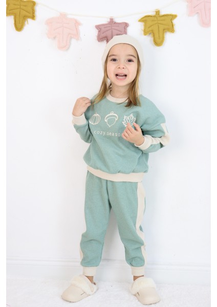 Cozy Nakış Baskılı 3lü Takım indirimleri