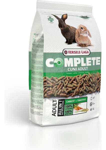 Verselelaga Complete Adult Yetişkin Tavşan Pelet Yemi 1,7Kg